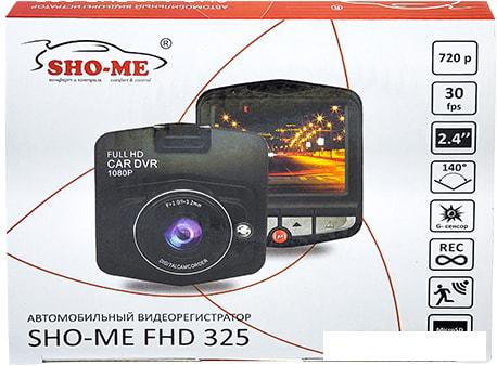 Автомобильный видеорегистратор Sho-Me FHD-325