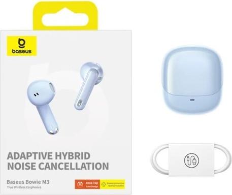 Наушники Baseus Bowie M3 (голубой)