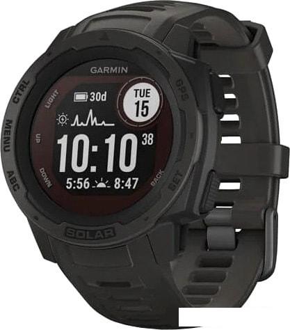 Умные часы Garmin Instinct Solar (графит)
