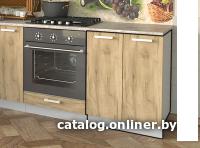 Шкаф напольный Интерлиния Компо НШ60р-2дв (дуб золотой)