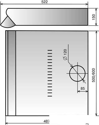 Кухонная вытяжка Elikor Davoline 50П-290-П3Л (крем)