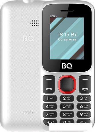 Телефон BQ BQ-1848 Step+ (белый/красный)