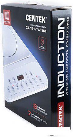 Настольная плита CENTEK CT-1517 (белый)