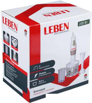 Погружной блендер Leben 269-003