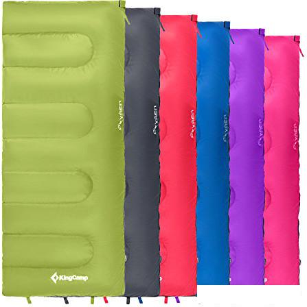 Спальный мешок KingCamp Oxygen KS3122 (зеленый, правая молния)