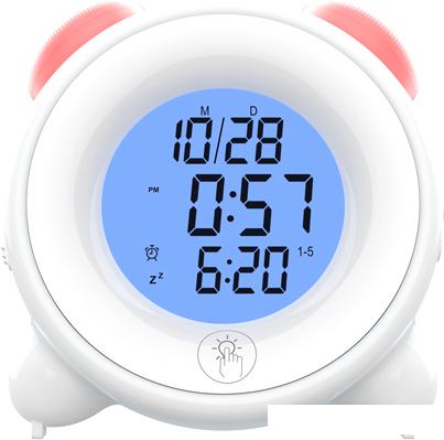 Настольные часы Ritmix CAT-057 (белый)