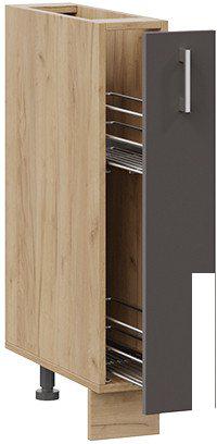 Шкаф напольный Трия Габриэлла 1Н15К (дуб крафт золотой/муссон)