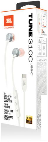 Наушники JBL Tune 310C (белый)