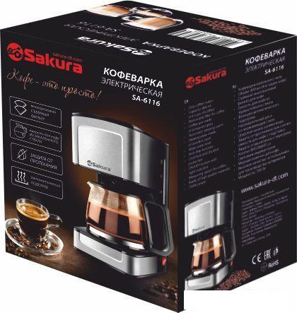 Капельная кофеварка Sakura SA-6116