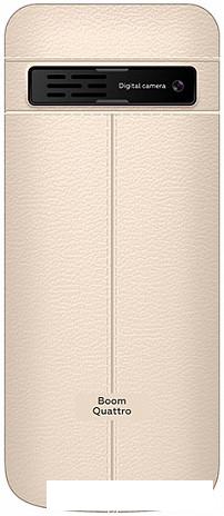 Кнопочный телефон BQ-Mobile BQ-2455 Boom Quattro (золотистый)