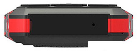 Кнопочный телефон Olmio X02 (черный/красный)