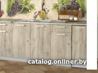 Шкаф напольный Интерлиния Компо НШ30р-1дв (дуб серый)