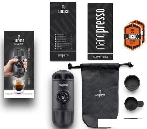 Ручная кофеварка WACACO Nanopresso Grey