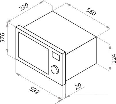 Микроволновая печь MAUNFELD JBMO.20.5GRIB
