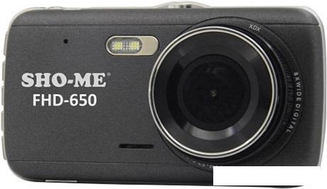 Автомобильный видеорегистратор Sho-Me FHD-650
