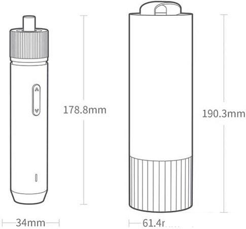 Электроотвертка Xiaomi HOTO Straight Handle Electric Screwdriver QWLSD001