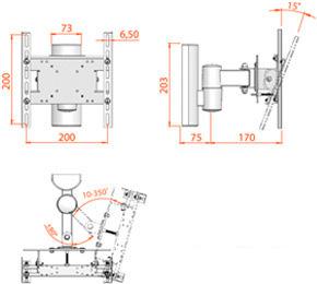 Кронштейн Electric Light КБ-01-27 (металлик)