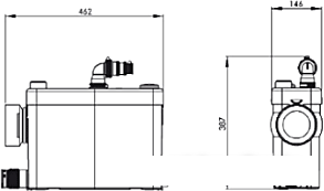 Насос SFA Sanipack