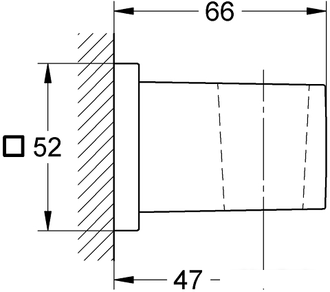 Держатель душевой лейки Grohe Euphoria Cube 27693000