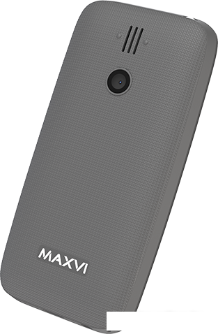 Кнопочный телефон Maxvi B110 (серый)