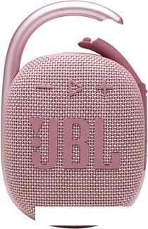 Беспроводная колонка JBL Clip 4 (розовый)