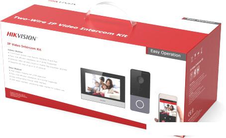 Комплект видеодомофона Hikvision DS-KIS603-P