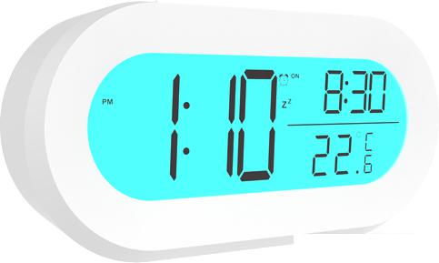 Настольные часы Ritmix CAT-110 (белый)