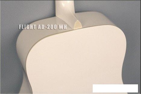 Акустическая гитара Flight AD-200 WH