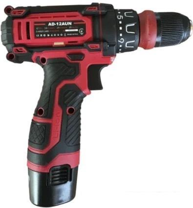 Дрель-шуруповерт Edon AD-12AUN (с 2-мя АКБ, кейс)