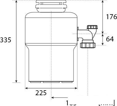 Измельчитель пищевых отходов Status Premium 300
