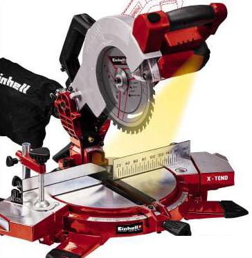 Торцовочная пила Einhell TE-MS 18/210 Li-Solo (без АКБ)