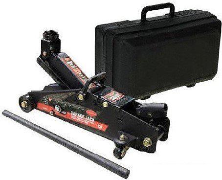 Подкатной домкрат FORSAGE TH22501C с фиксацией +кейс 2.5т. Подкатной домкрат FORSAGE TH22501C с фиксацией +кейс 2.5т.