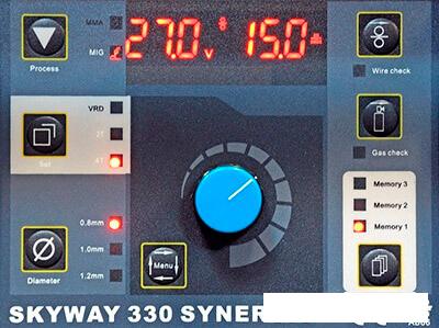 Сварочный инвертор AuroraPRO Skyway 330 Synergic