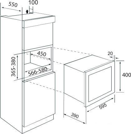 Микроволновая печь ZUGEL ZMO251B