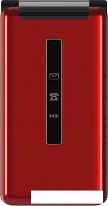 Кнопочный телефон Maxvi E9 (красный)