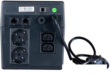 Источник бесперебойного питания ExeGate Power Smart ULB-1000 LCD