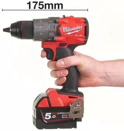Дрель-шуруповерт Milwaukee M18 FDD2-502X 4933464267 (с 2-мя АКБ, кейс)