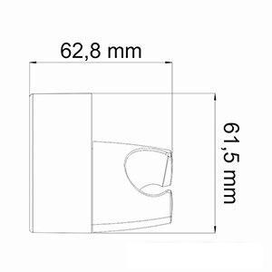 Держатель душевой лейки Wasserkraft A014