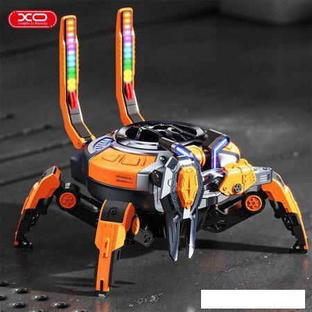 Беспроводная колонка XO F52 Crab Shape (оранжевый)