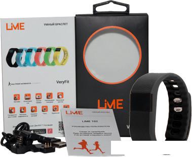 Фитнес-браслет Lime 102 (черный)