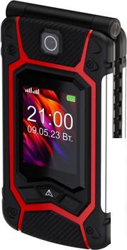 Кнопочный телефон Maxvi E10 (красный)