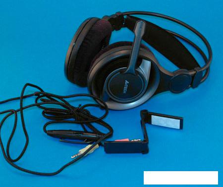Наушники с микрофоном A4Tech HS-100