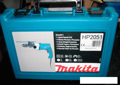 Ударная дрель Makita HP 2051