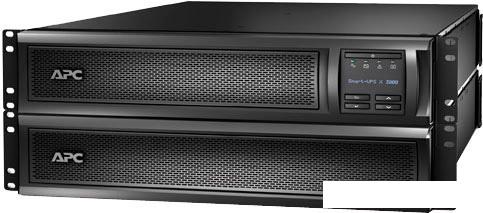Источник бесперебойного питания APC Smart-UPS X 3000VA Rack/Tower LCD 200-240V (SMX3000RMHV2UNC)