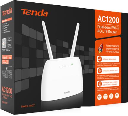 4G Wi-Fi роутер Tenda 4G07