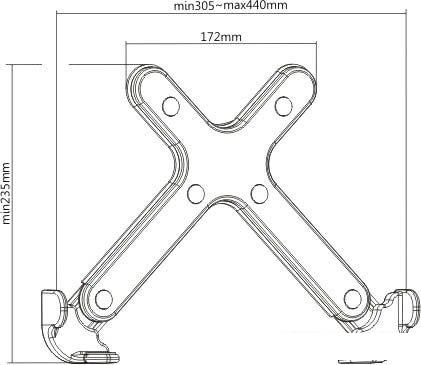 Кронштейн ErgoSmart NBH-5