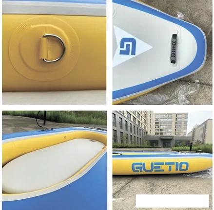 Байдарка GUETIO GT305KAY Inflatable Single Seat Fishing Kayak