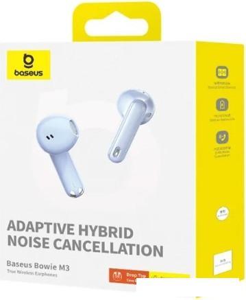 Наушники Baseus Bowie M3 (голубой)