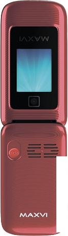 Кнопочный телефон Maxvi E8 (розовый)