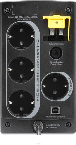 Источник бесперебойного питания APC Back-UPS 750VA [BC750-RS]